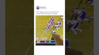 This can&rsquo;t be real 😭 Follow for more NFL content! #nfl #football #bears #vikings #calebwilliams