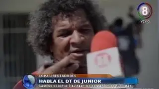 HABLA EL DT DE JUNIOR