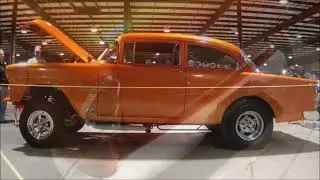 TUNNEL RAM 1955 Chevy Gasser Dreamgoatinc Hotrods Customs and Classics