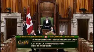 Speech on C-49 Transportation Modernization Act, Lloyd Longfield - MP Guelph
