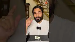 Ego is very minute, find it in your attachments  #aadyog #peace #manifestation #spiritualawakening
