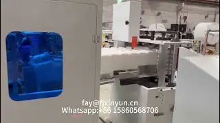 Small business napkin tissue paper making machine production line with atuo transfer#napkintissue