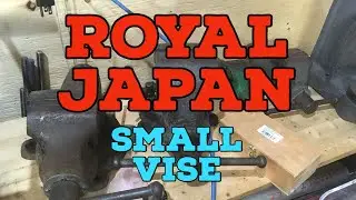 Royal Bench Vise - Made in Japan - Small Bench Vice for Small Jobs - Cool Little Vise