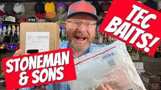 Live Unboxing Techbaits and Stoneman Lures. Amazing Custom Made Baits!!