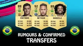 FIFA 19 | TOP 25 BRAZILIAN PLAYERS RATINGS PREDICTION | w/ Neymar, Coutinho & Marcelo