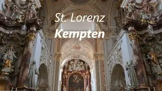 St. Lorenz Basilica Kempten in Bavaria, Germany