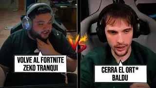 BALDU BOQUEA a ZEKO POR ESTO... y ZEKO lo MANDA a CALLAR👀🔥