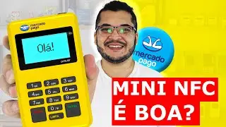 NOVA Point MINI NFC AMARELA do Mercado Pago | Mudou algo? UNBOXING