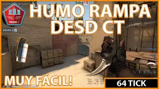 Tira este Humo a Rampa desde CT (Mirage) *64 TICK*