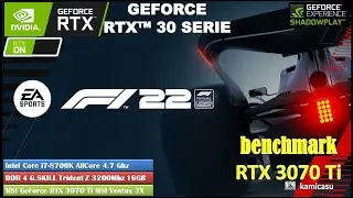 F1 22 PC RTX 3070 Ti Ventus X3 | i7 8700K
