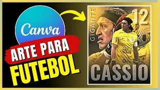 FLYER ESPORTIVO DE FUTEBOL NO CANVA  - APRENDA COMO CRIAR
