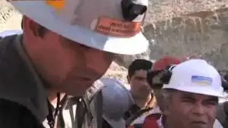 Primer contacto telefonico completo con los mineros atrapados .KSC