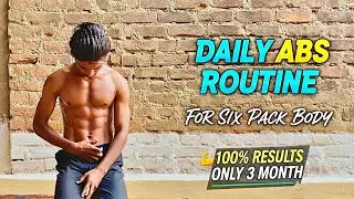 Best Exercises for Six Pack Abs | No Equipment Abs Workout | by vipinbaad 