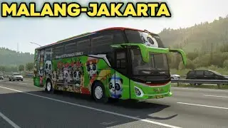 RILIS!! RESTU PANDA JETBUS 5 BY ASXFM MALANG - SURABAYA || MOD BUSSID TERBARU 2026