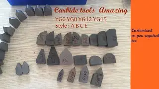 carbide tools of cutting and drilling YG6 YG8 YG12 YG15#carbidetools