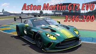 Aston Martin GT3 EVO - Le Mans 24H 3:46.200 - Automobilista 2 + Setup Link
