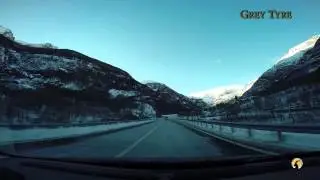 Pont Canavese - Ceresole Reale Snowy Road