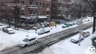 Snow blankets New York City, Tri-State area | ABC7