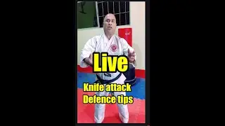 Knife attack defense #karate #fightingsport