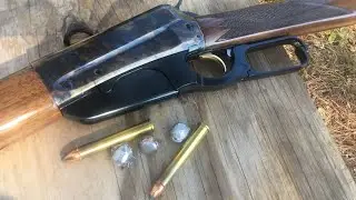 1895 Winchester Color case hardened in 405 Winchester caliber Big game rifle shoots pointed bullet
