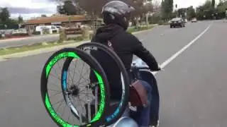 Motorpacing at Road Press Camp 2017