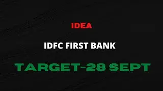 IDEA IDFC FIRST BANK