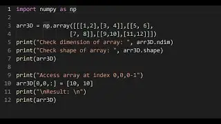 How to add or change values on 3D array in python ?