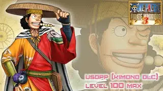One piece pirate warriors 3 PC Usopp (Kimono DLC) Level 100 MAX