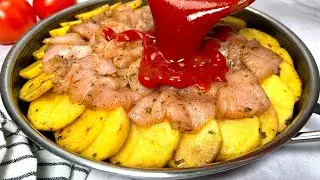 ✅ Идеальный рецепт ужина для всей семьи! Лучшая куриная грудка с картошкой!