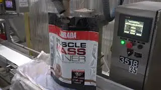 Labrada Nutrition Muscle Mass Gainer - Nutritional Supplement Production Line Run