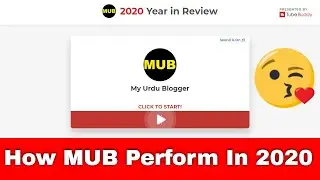 How My Urdu Blogger Preform in 2020 | Year In Review | Presented By Tubebuddy