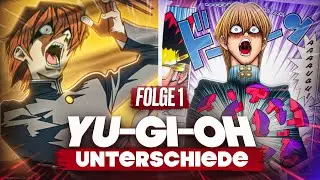 Alle UNTERSCHIEDE in YU-GI-OH [FOLGE 1]