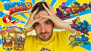 SuperZings Series 5 NUEVAS IMAGENES ESPECIALES DORADOS Y PLATEADOS en Pe Toys