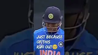An emotional 😭💔 moment of Indian cricket || MSD x Maine Roya