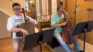 Andantino ~ from I.  Six Duets, Volume 1, Opus 156 for Two #Cellos by #Kummer