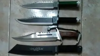 Cuchillos RAMBO coleccion completa originales