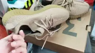 Unboxing 44 USD Yeezy Boost 350 V2 Earth reps review