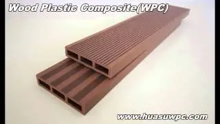 WPC building material 100H20A for bench table and deck tiles