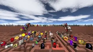 Selene Obunga Nextbots Aheno Nextbots In The Nextbot Gmod Fun Maze  #Happy Nextbot