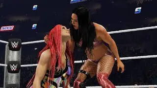 WWE 2K25 - B-FAB VS KIANA JAMES | SmackDown