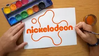 How to draw a nickelodeon logo 2023
