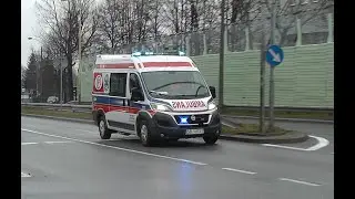 [Kod 1] Alarmowe przejazdy Ambulansów złapane w Bielsku-Białej