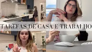 Um Dia Super Produtivo Comigo | Conciliando muito trabalho e tarefas de casa