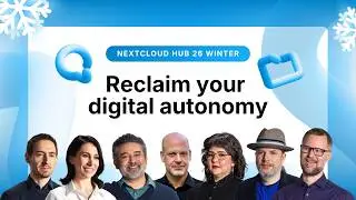 Nextcloud Hub 26 Winter is almost here! 🔥 Join the global launch with Nextcloud Keynote