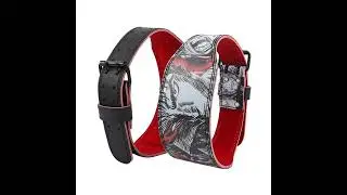 Print Desgin Fitness Back Support Strap With Deep Squat Training Cowhide Waist WeightLifting Belt