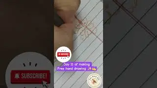 day 11 ✍️ #satisfying #audio #vol #sound #sketch #freehand #drawing #art #fyp #viral #trend #draw