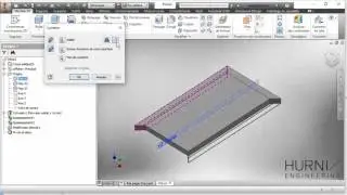 Autodesk Inventor + Woodwork  -  Ajout d'Alaises massives sur un panneau existant