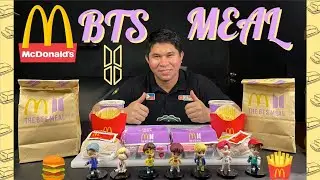 | MCDONALD'S BTS MEAL MUKBANG AND FIRST IMPRESSION |#btsmeal #bts #btsmealmukbang #btsmcdo #mcdo