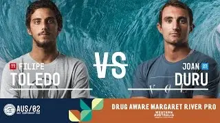Filipe Toledo vs. Joan Duru - Round Two, Heat 6 - Drug Aware Margaret River Pro 2017