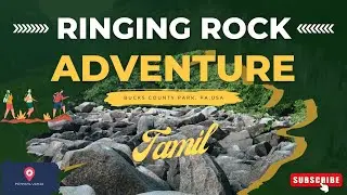 4K Ringing Rocks Park Bucks County Pennsylvania Vlog | USA Tamil Vlog